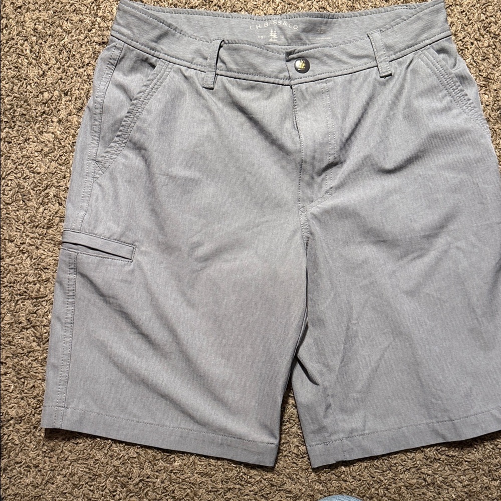 G. H. Bass & Co Men’s Gray Outdoor Shorts Size 32 Lightweight Hiking
